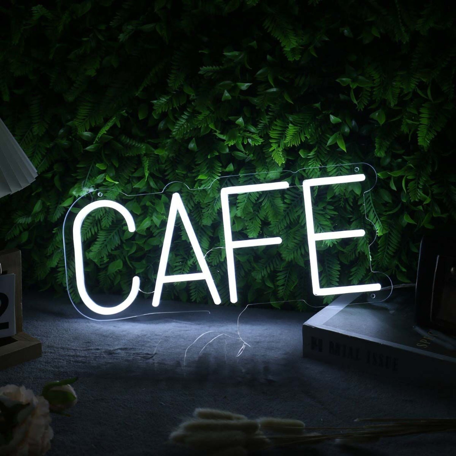 Cafe White Custom Led Neon Sign | Shineneon