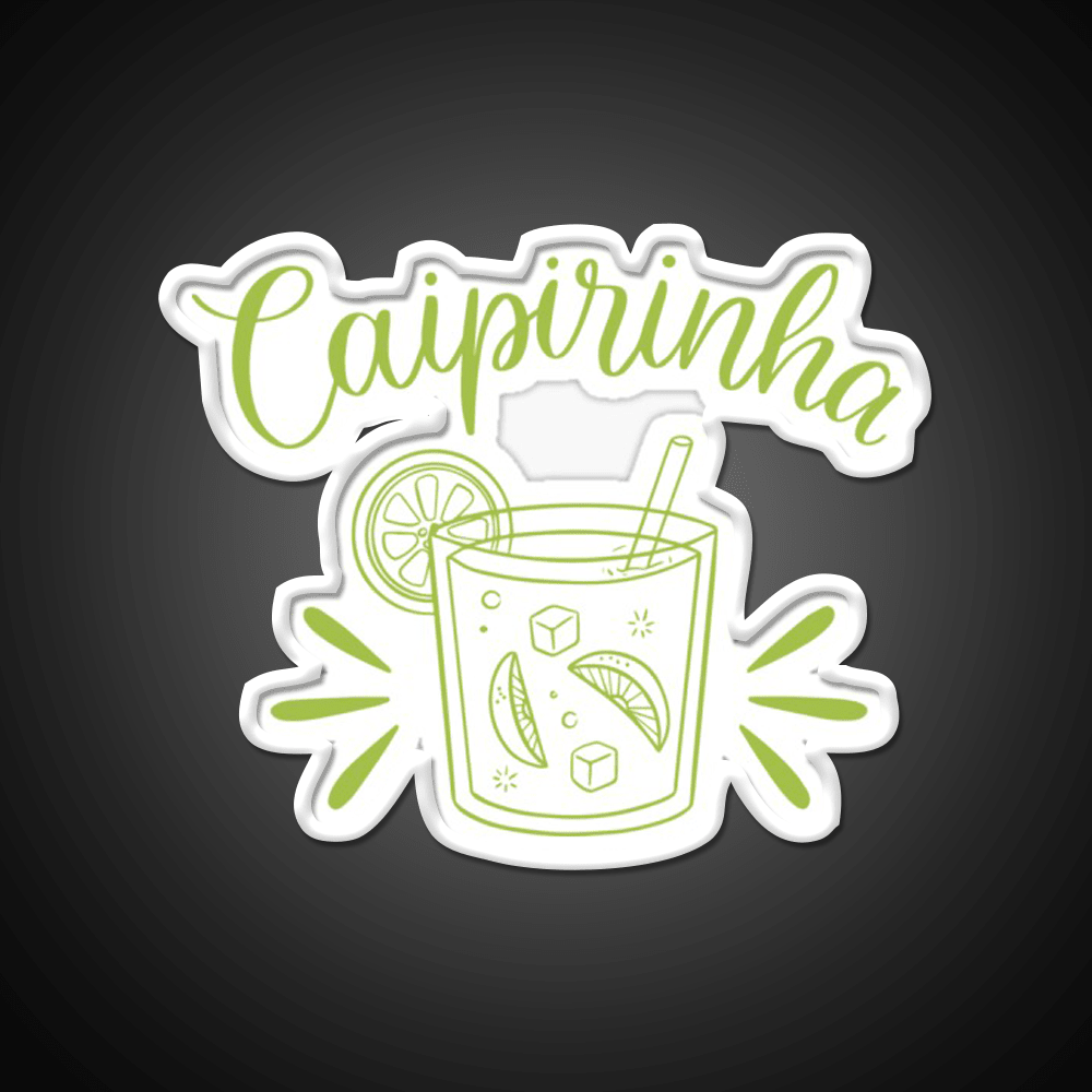Caipirinha Cocktail Bar Decor Led Neon Sign Rgb Color - Shineneon