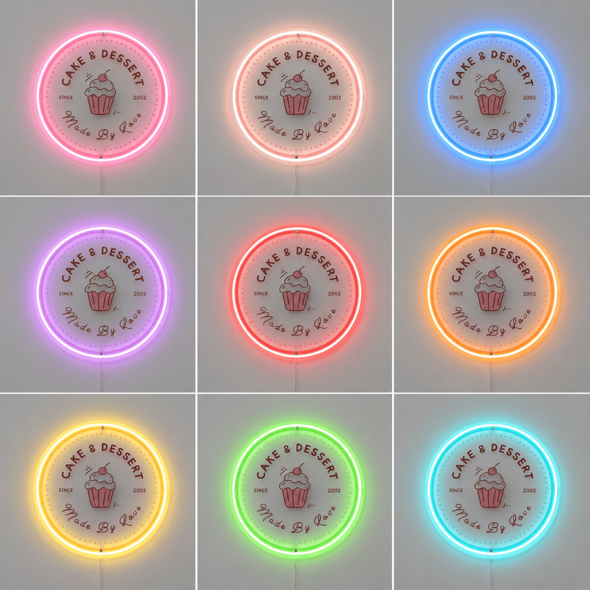 Cake And Dessert LED Neon Sign - Shineneon