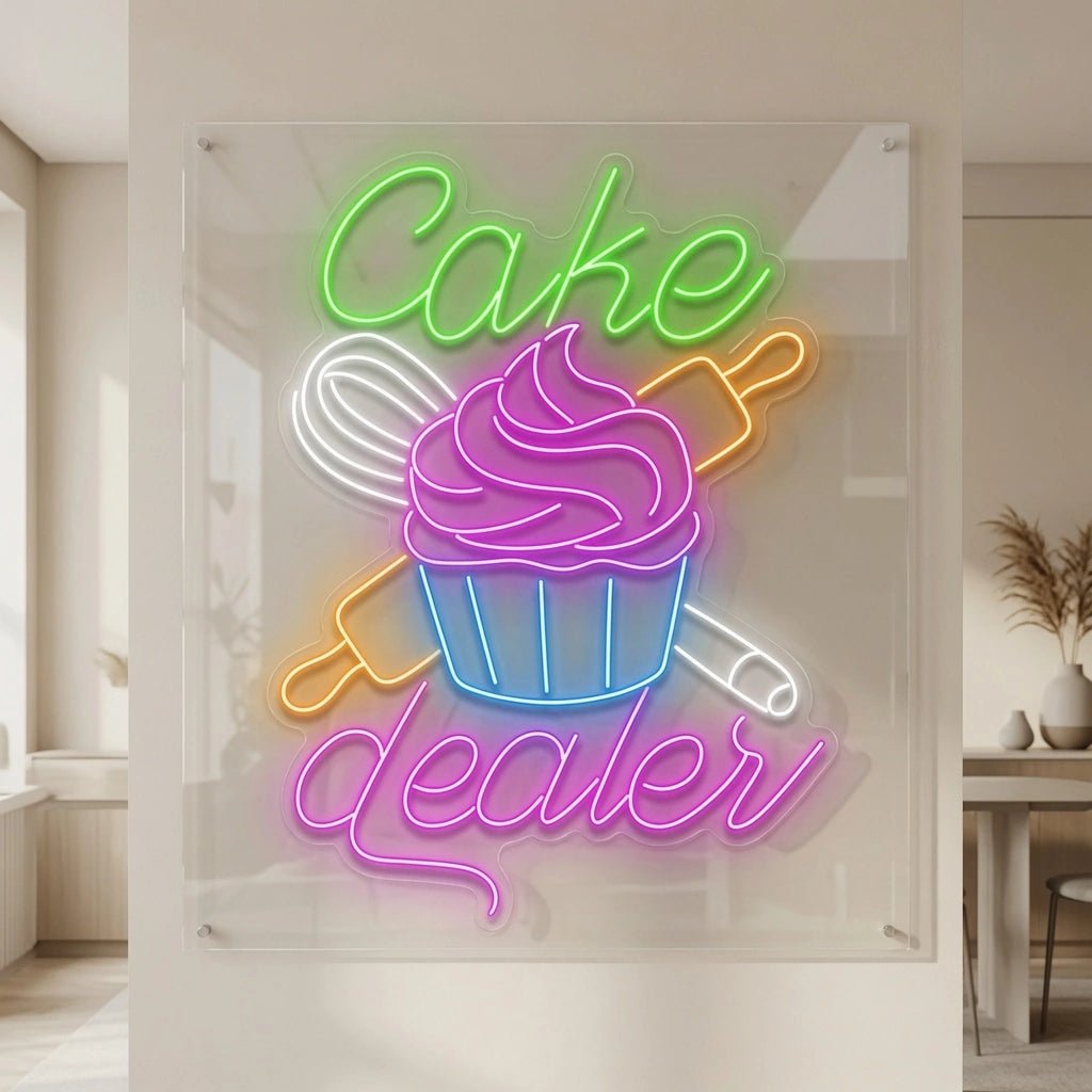 Cake Lover LED Neon Sign - Shineneon