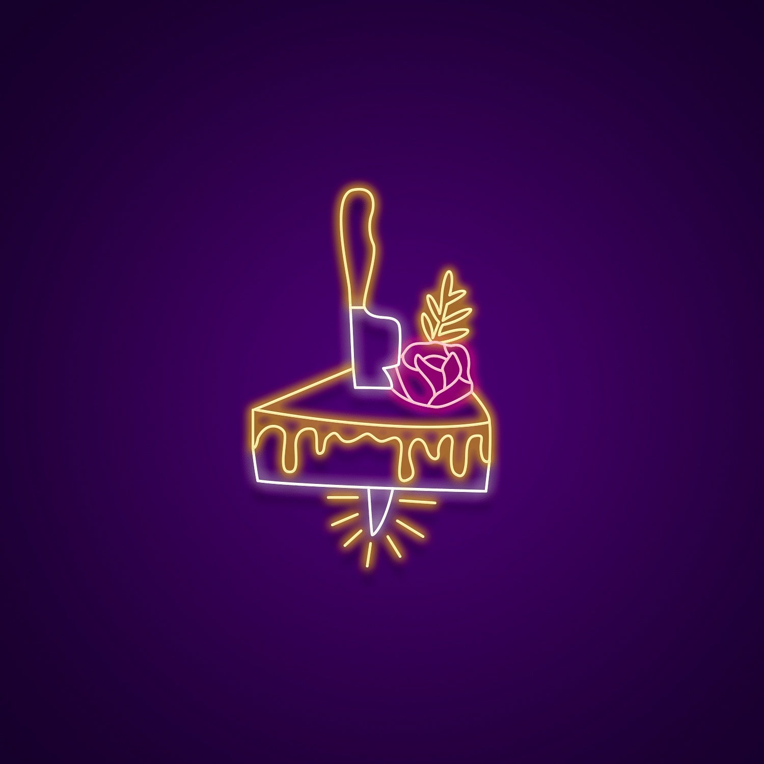 Cake Neon Custom Sign | Shineneon