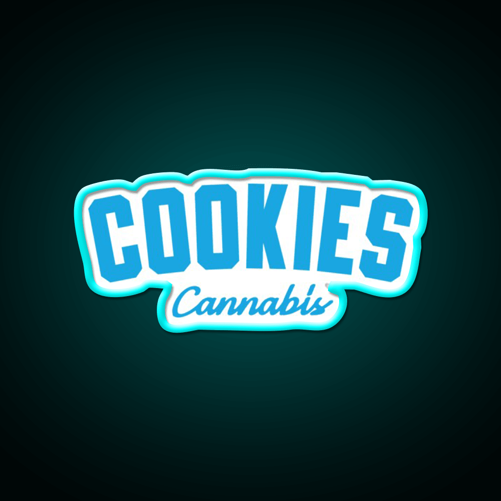 Cali Cookies Wedding Cake Hemp Inspired Green Leaf Led Neon Sign Rgb Color - Shineneon