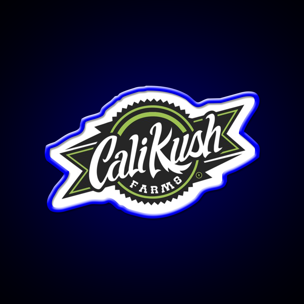 Cali Kush Farms Hemp Inspired Green Leaf Led Neon Sign Rgb Color - LED neon sign view 5