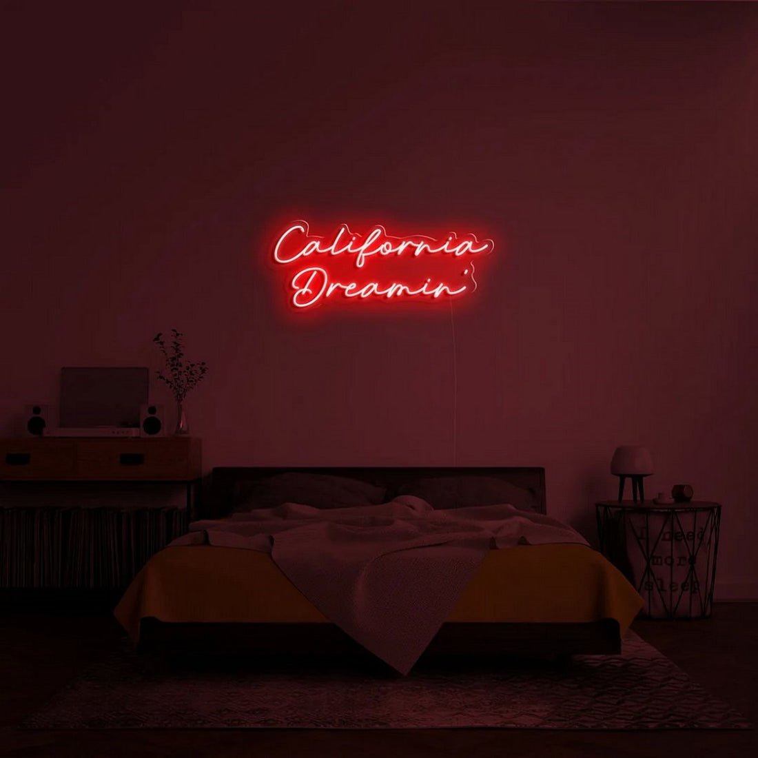 California Dreamin Led Sign Business Neon Sign - Shineneon