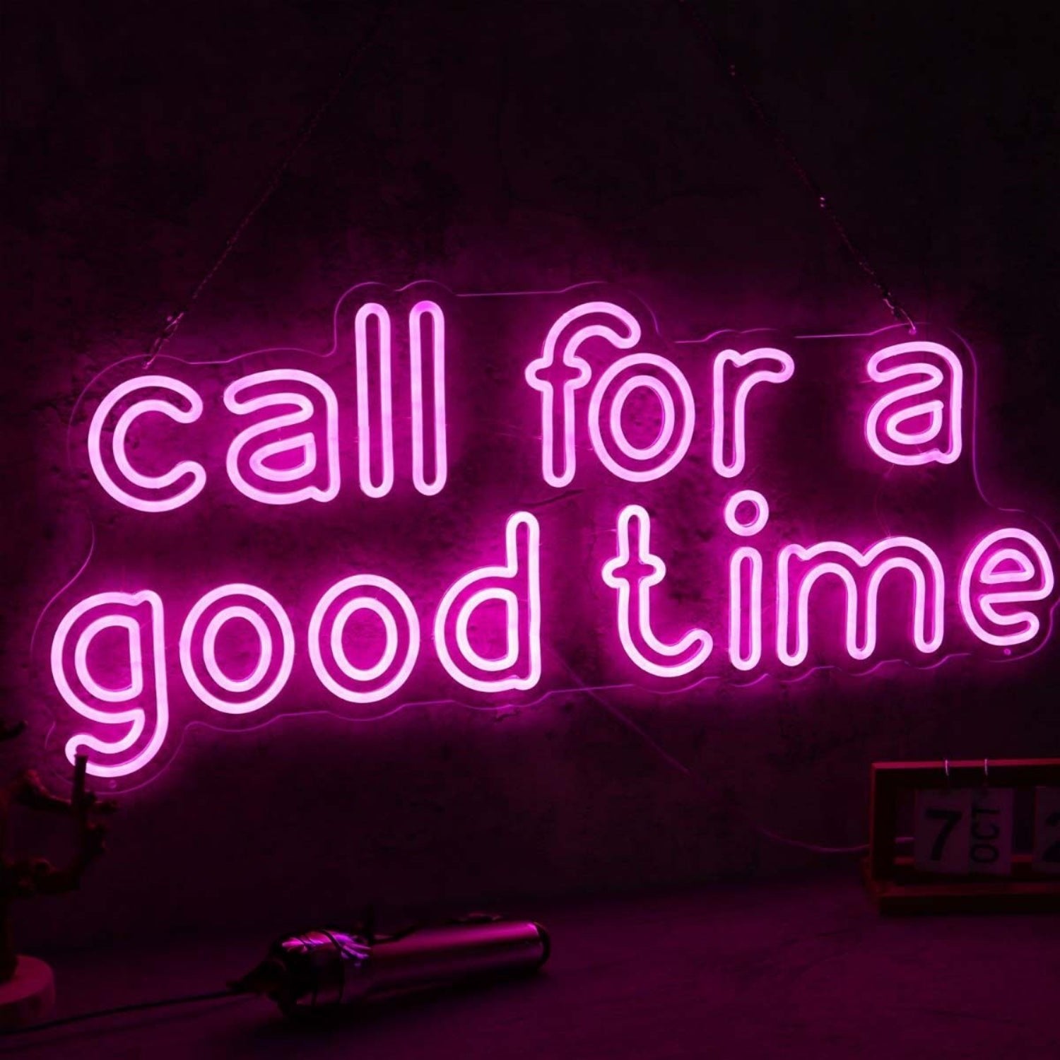 Call Fa Good Time Led Neon Sign - Shineneon