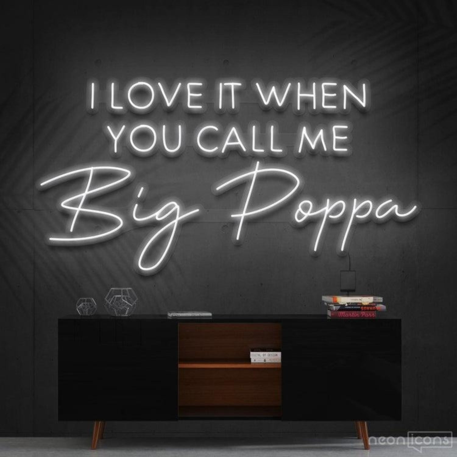 Call Me Big Poppa Pink Led Neon Sign For Home Decor | Shineneon