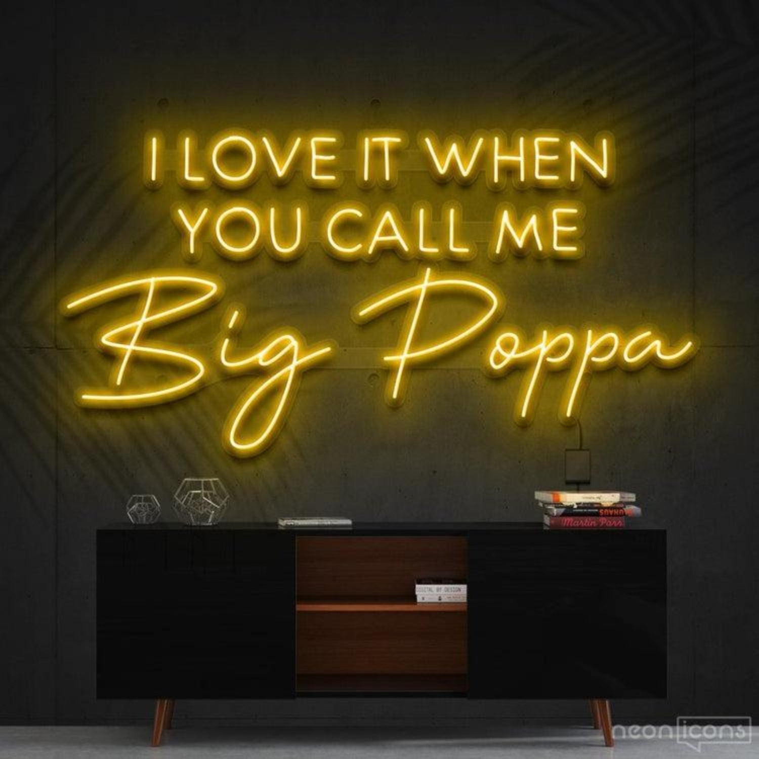 Call Me Big Poppa Pink Led Neon Sign For Home Decor | Shineneon