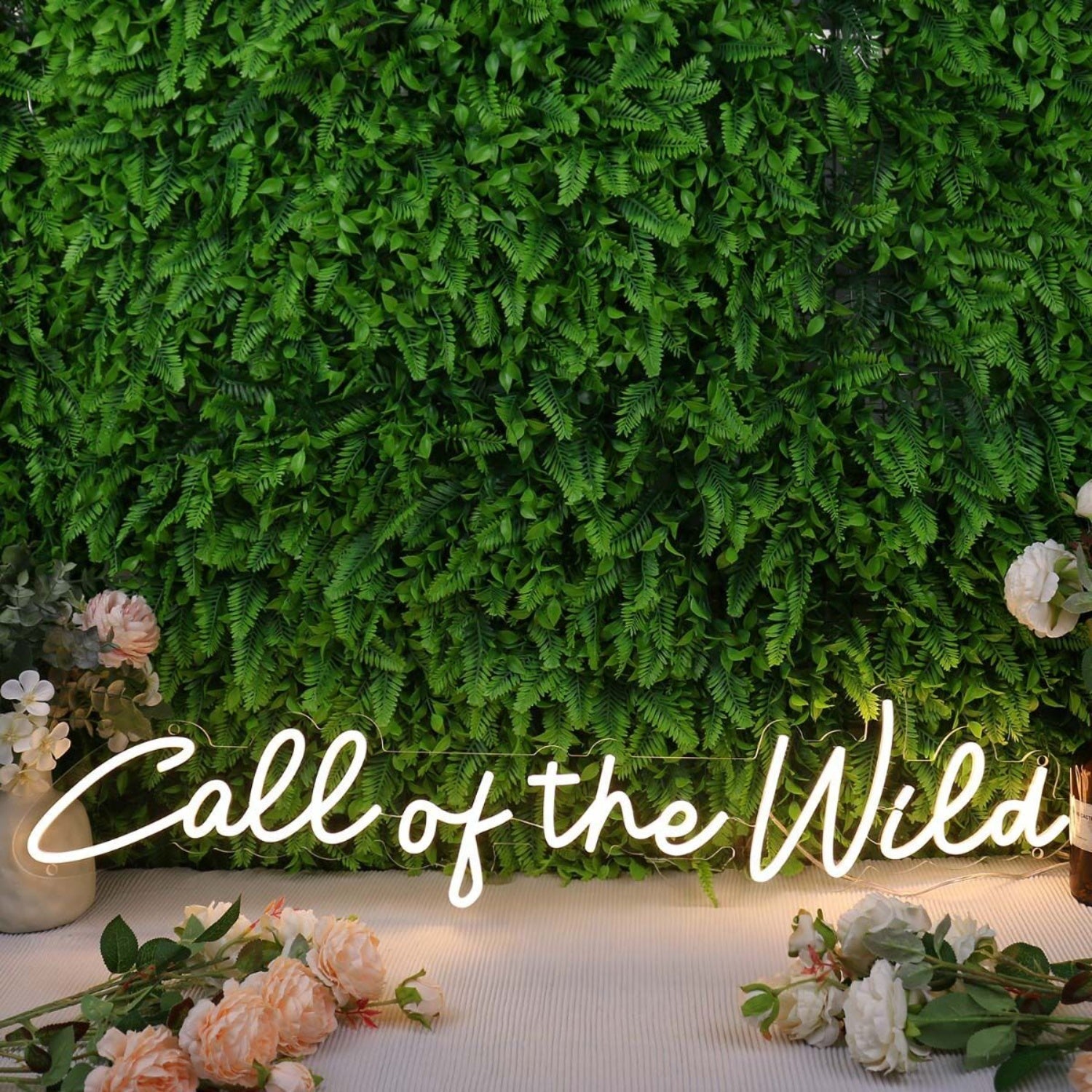 Call Of The Wild Yellow Led Neon Sign - Shineneon