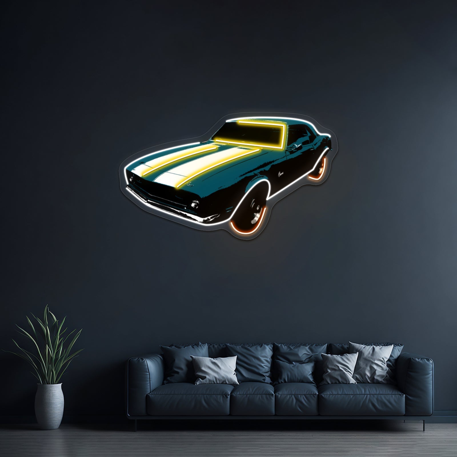 Camaro Artwork Business Neon Sign - Shineneon