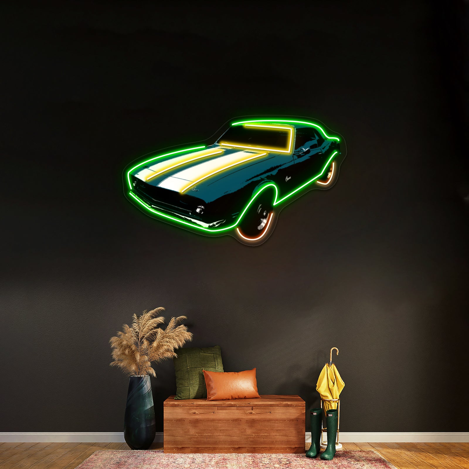 Camaro Artwork Business Neon Sign
