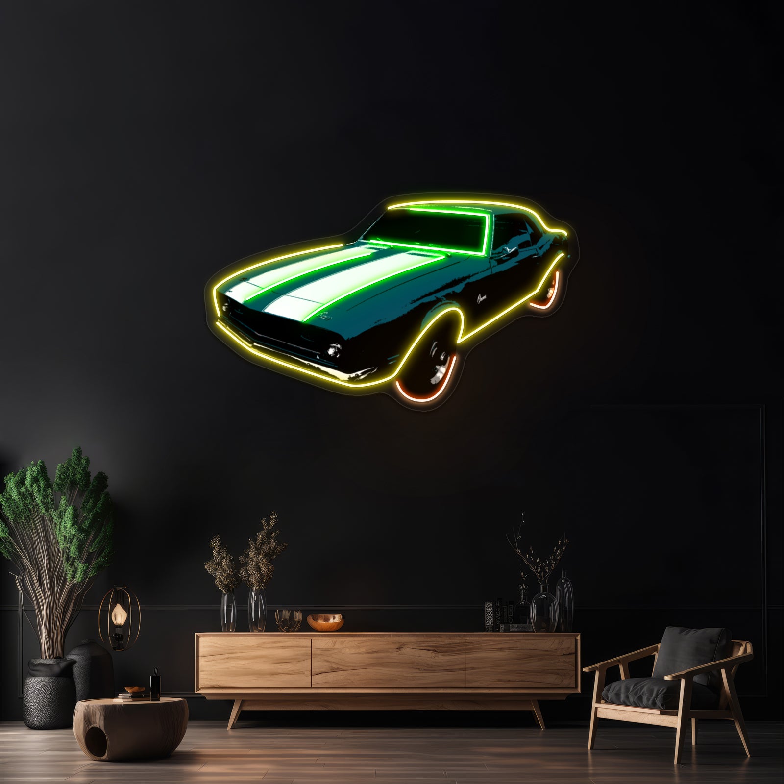 Camaro Artwork Business Neon Sign
