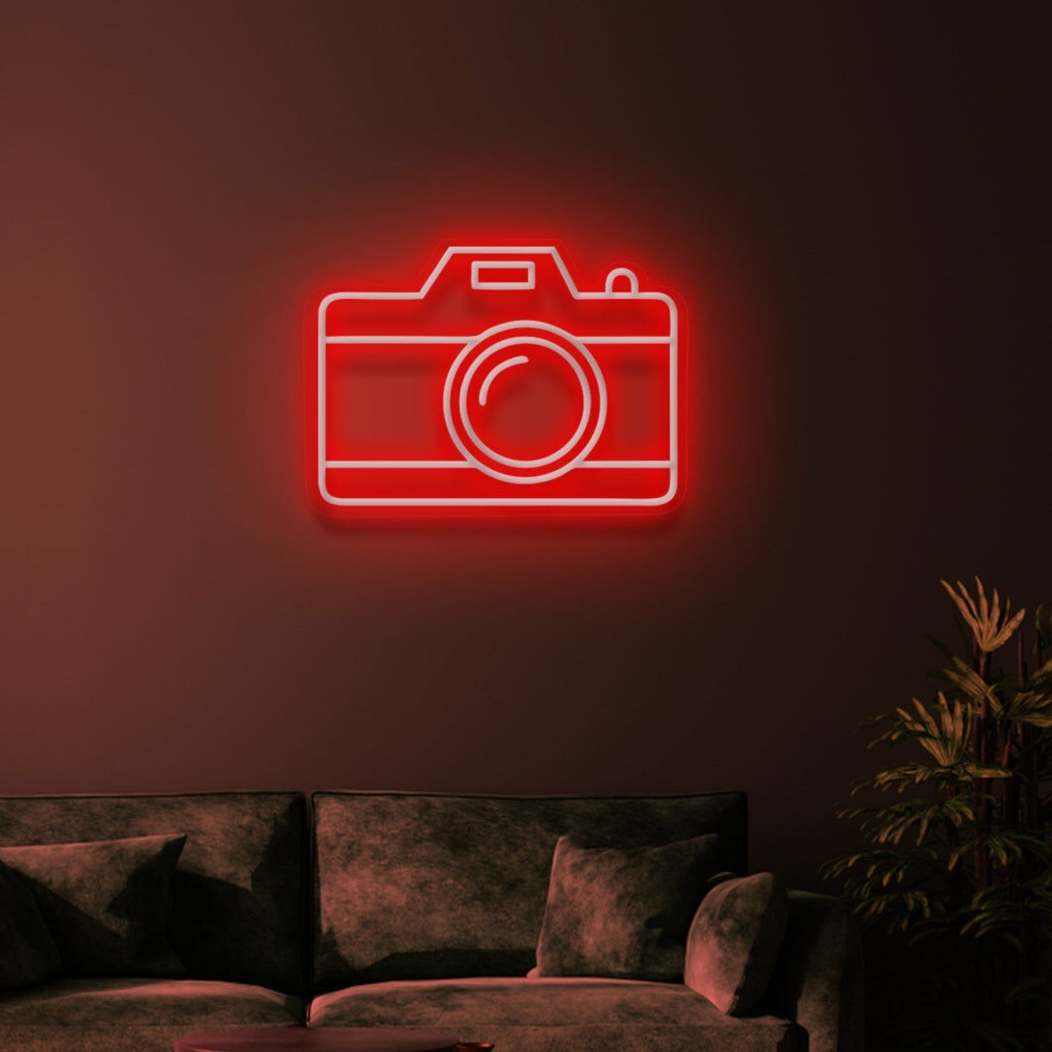 Camera Led Neon Sign Tribute To Photography And Visual Arts - Shineneon