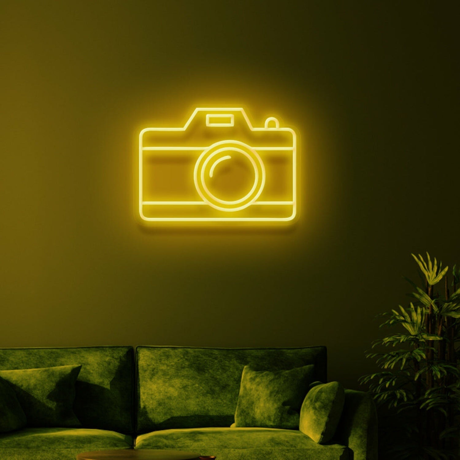 Camera Led Neon Sign Tribute To Photography And Visual Arts - Shineneon