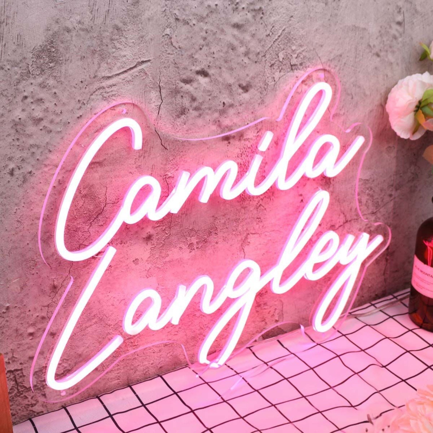 Camila Langley Red Led Neon Sign - Shineneon
