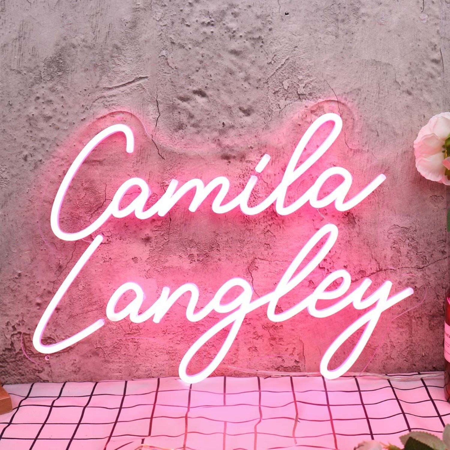 Camila Langley Red Led Neon Sign | Shineneon