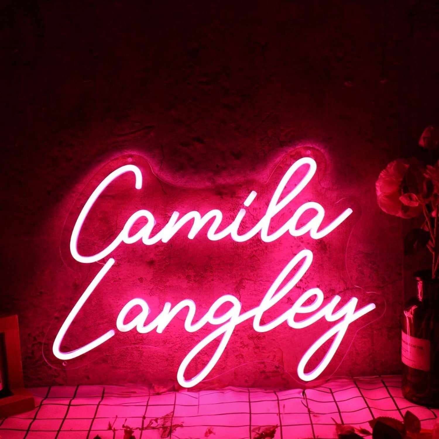 Camila Langley Red Led Neon Sign - Shineneon