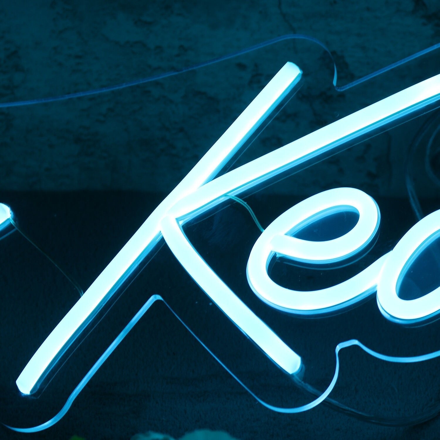 Camp Keane Blue Led Neon Sign - Shineneon