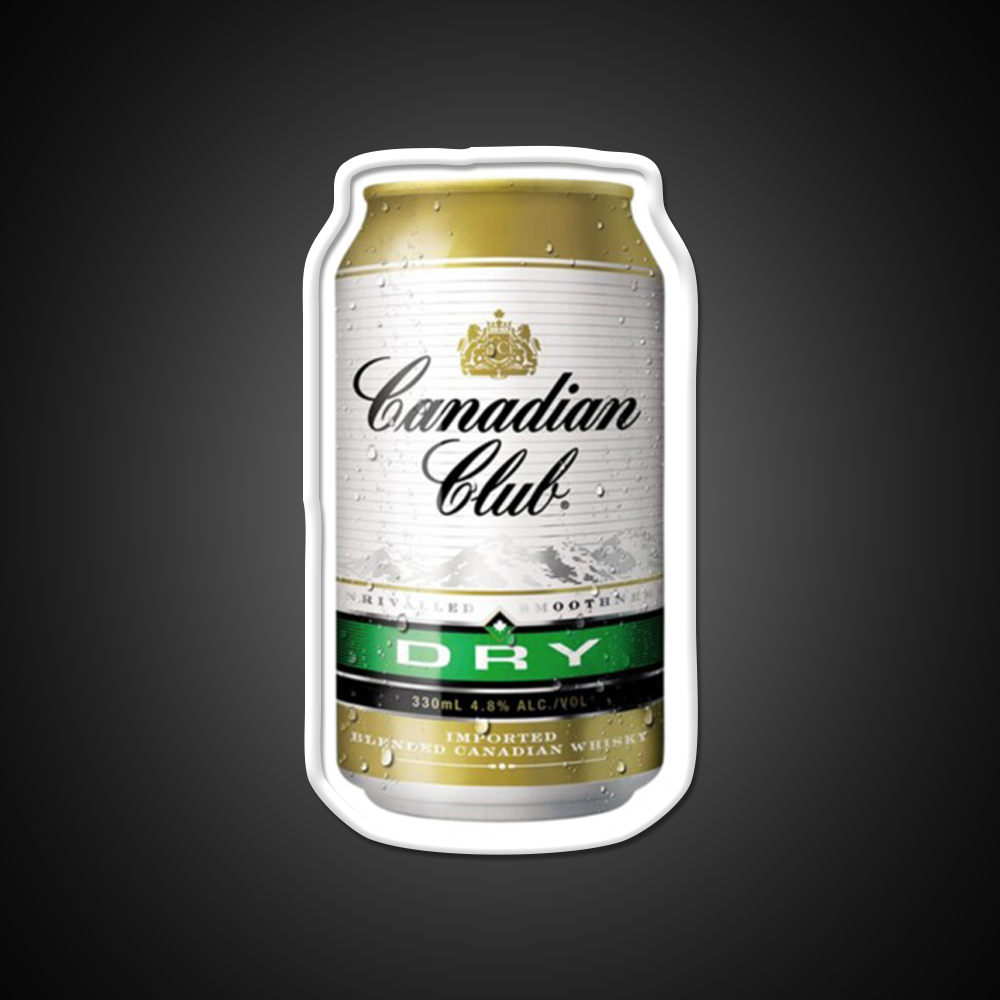 Canadian Club Dry Beer Bar Decor Led Neon Sign Rgb Color - LED neon sign view 11