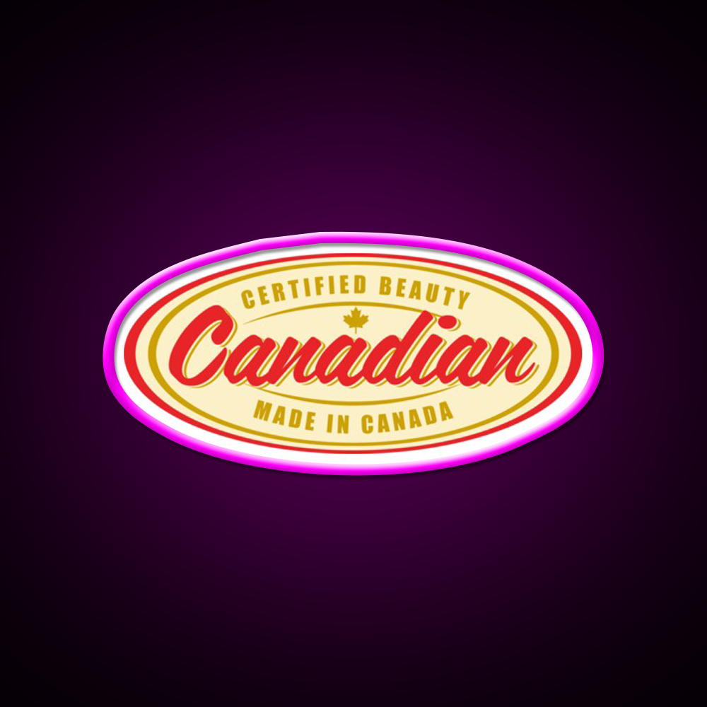 Canadian Tim Hortons Certified Beauty Green Leaf Led Neon Sign Rgb Color - Neon sign mounted on wall in room
