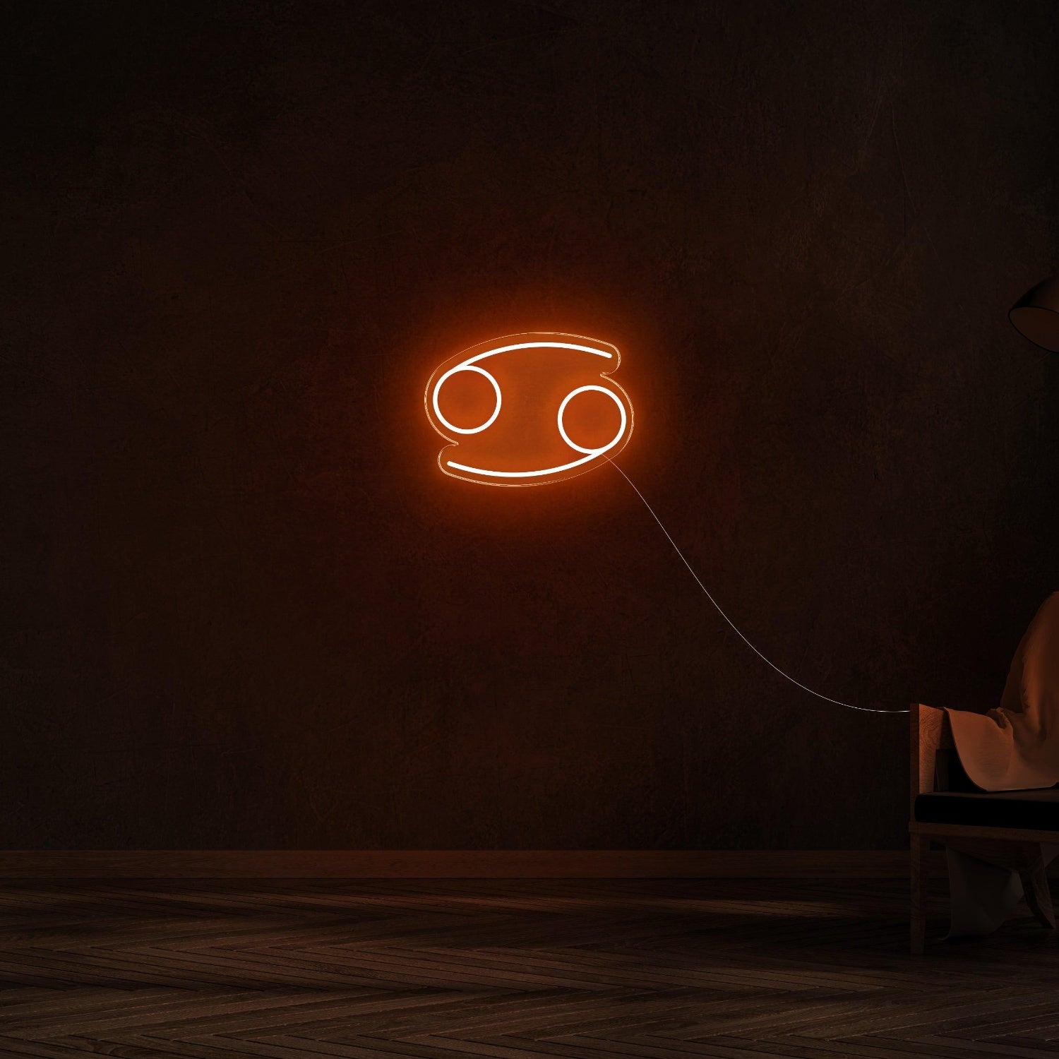 Cancer Zodiac Pink Led Neon Sign For Modern Home Decor | Shineneon