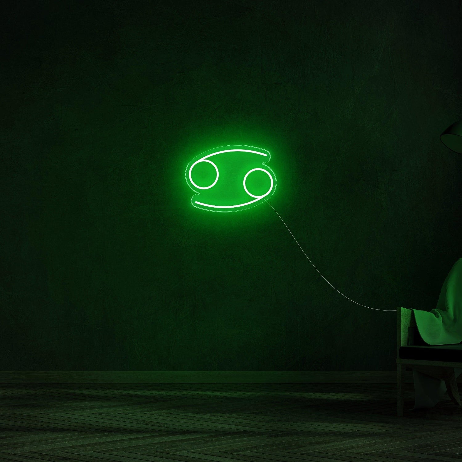 Cancer Zodiac Pink Led Neon Sign For Modern Home Decor | Shineneon