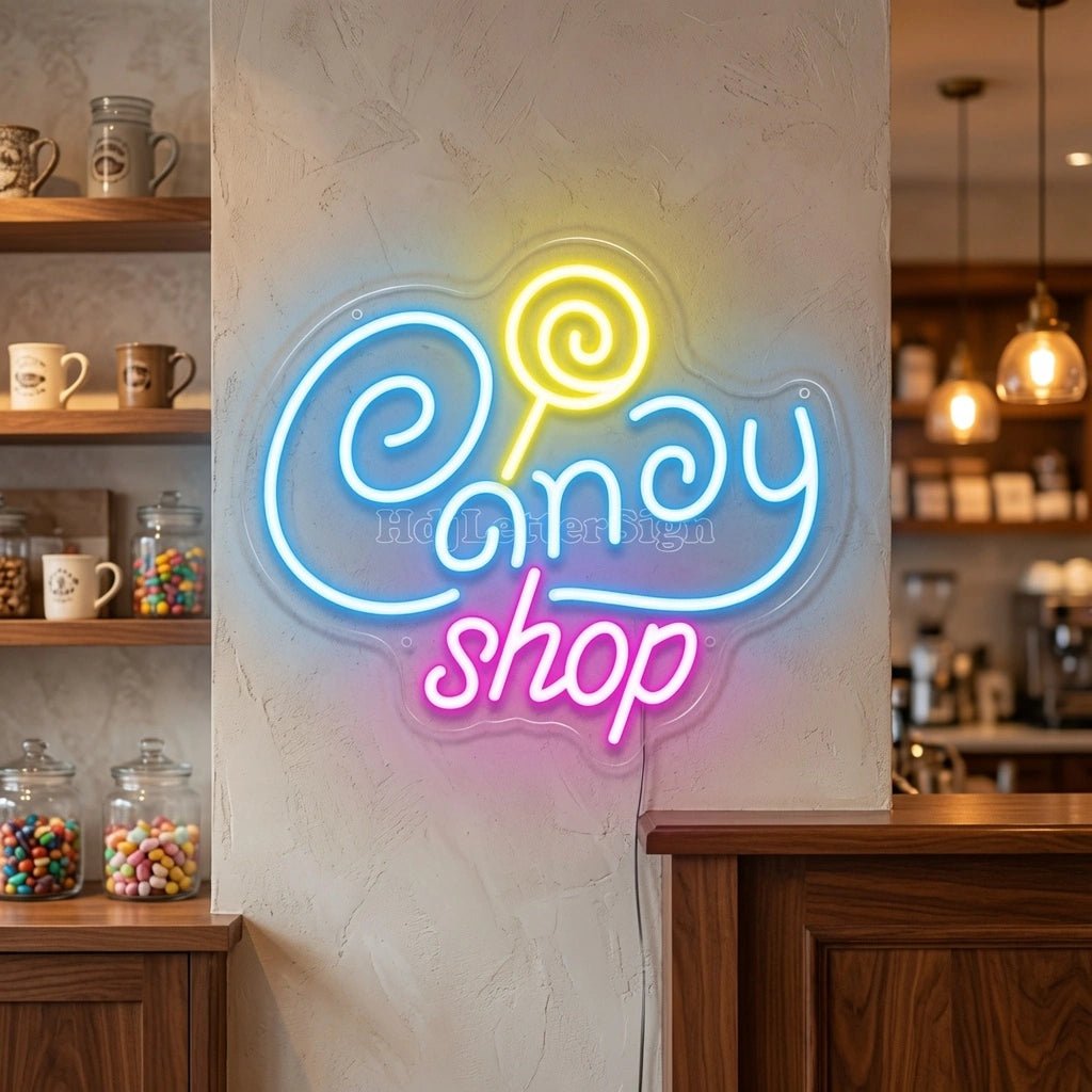 Candy Shop Coffee Shop Wall Decor LED Neon Sign - Shineneon