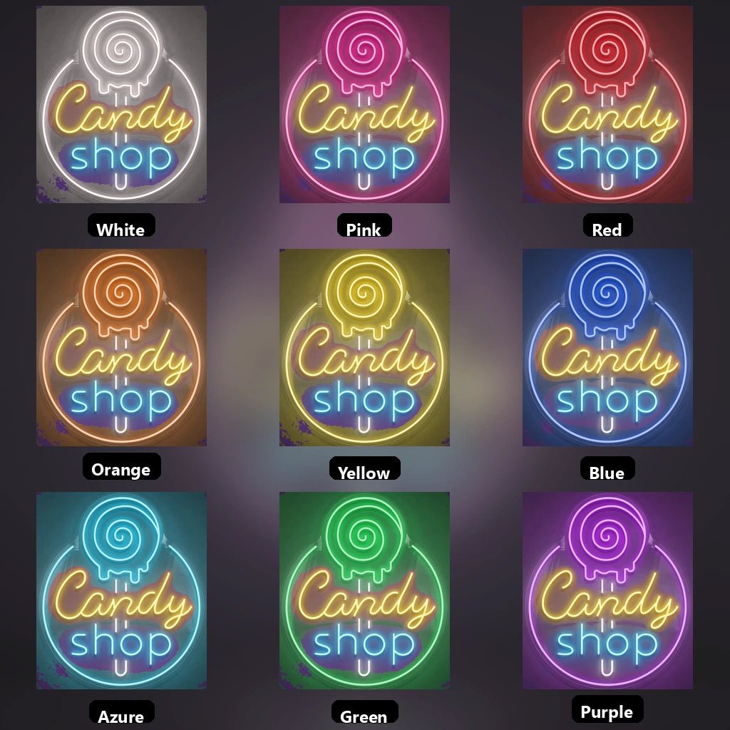 Candy Shop Hospitality Wall Decor LED Neon Sign - Shineneon