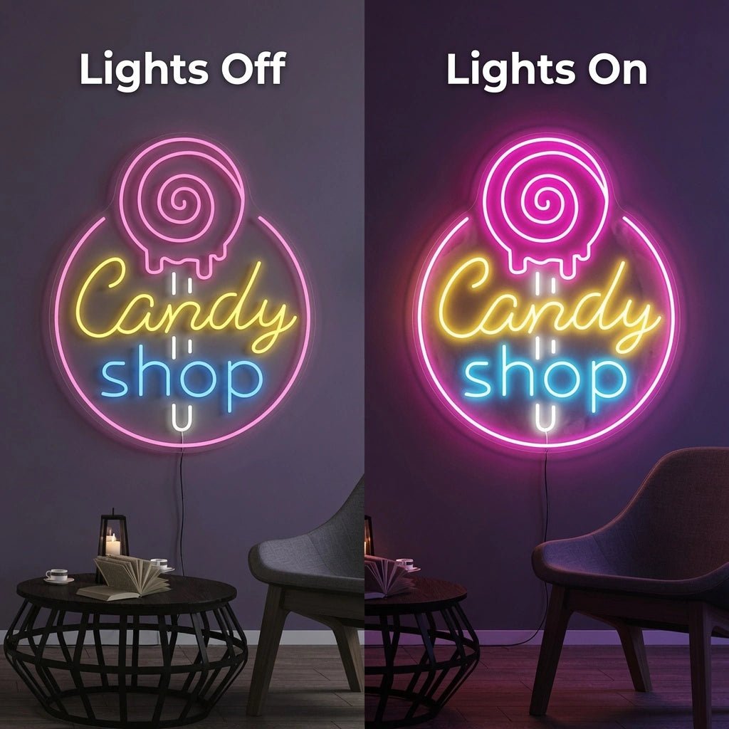 Candy Shop Hospitality Wall Decor LED Neon Sign - Shineneon