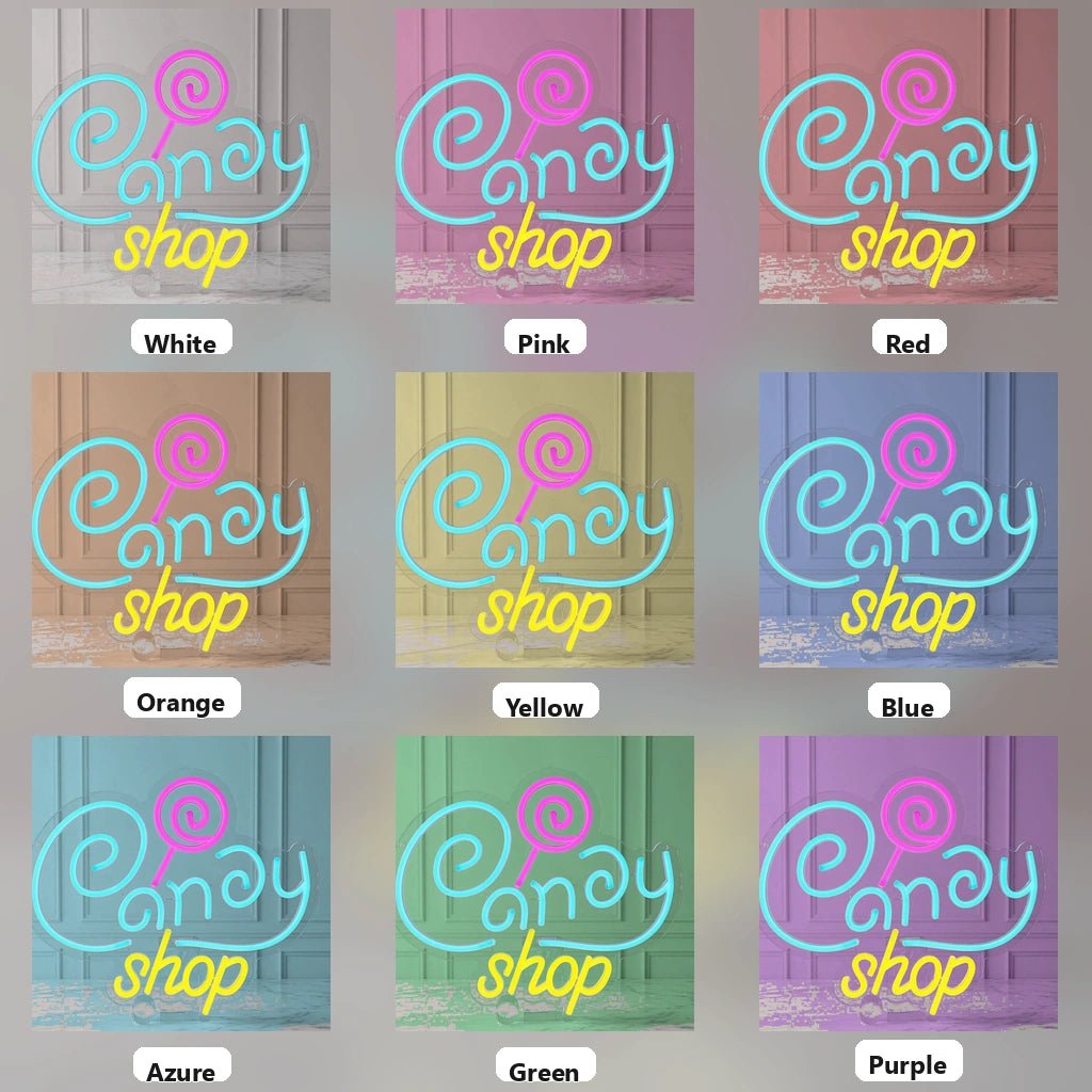 Candy Shop Wall Decor LED Neon Sign - Shineneon