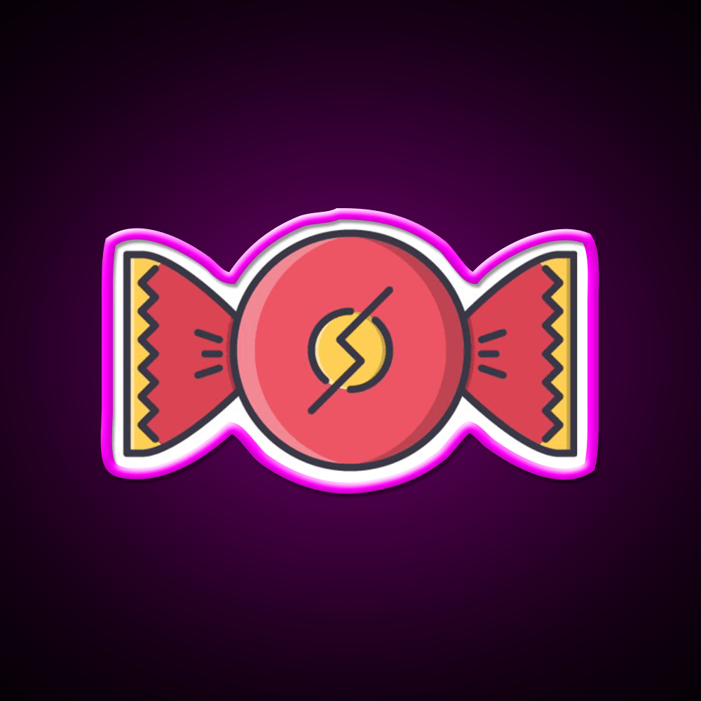 Candy Snack Food Led Neon Sign Rgb Color - Shineneon