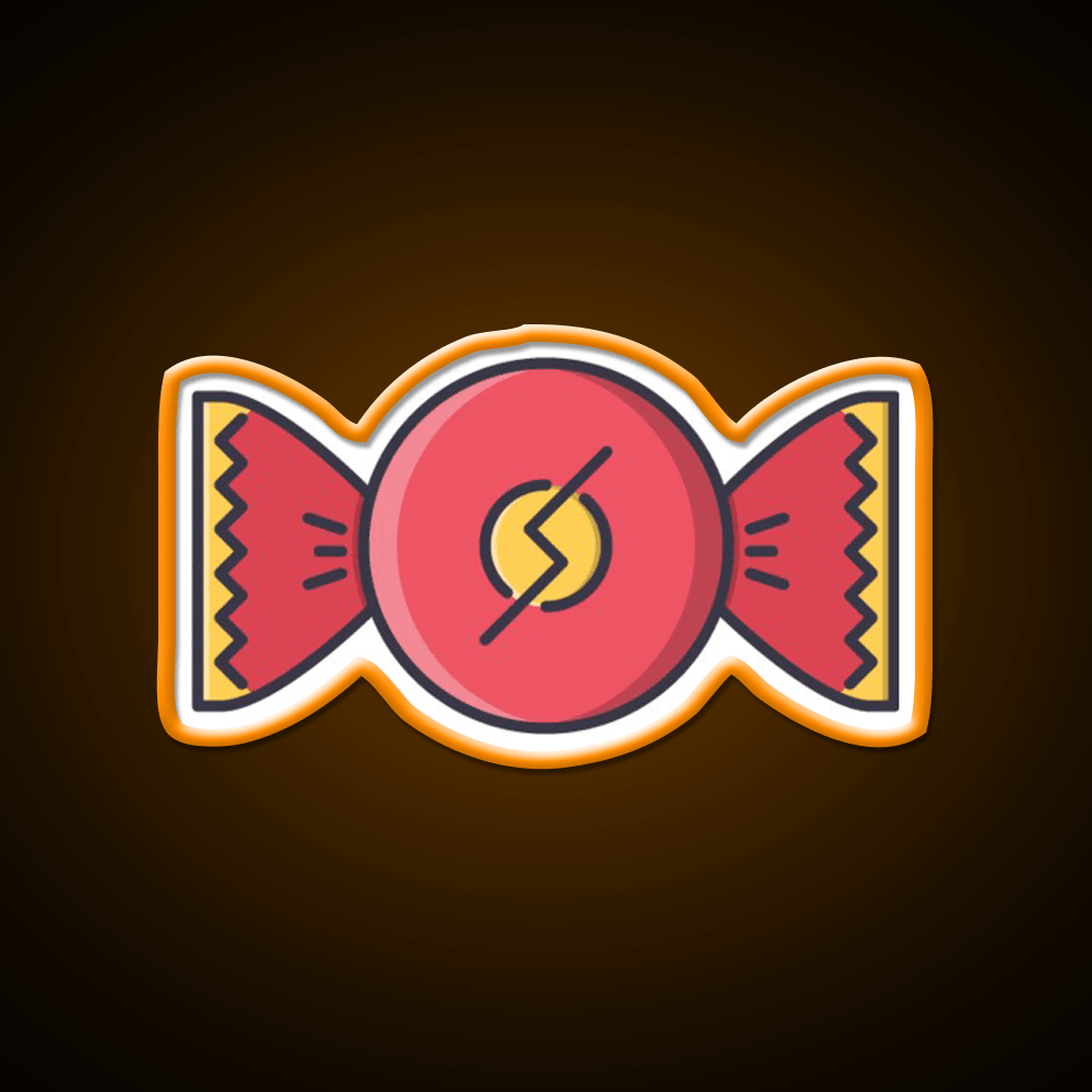 Candy Snack Food Led Neon Sign Rgb Color - Shineneon