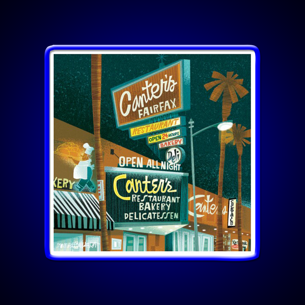 Canters Fairfax Cocktail Bar Decor Led Neon Sign Rgb Color - LED neon sign view 5