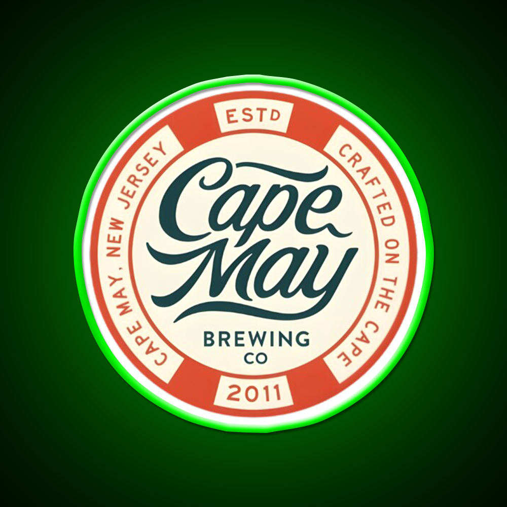 Cape May Brewing Co Beer Bar Decor Led Neon Sign Rgb Color - LED neon sign view 8