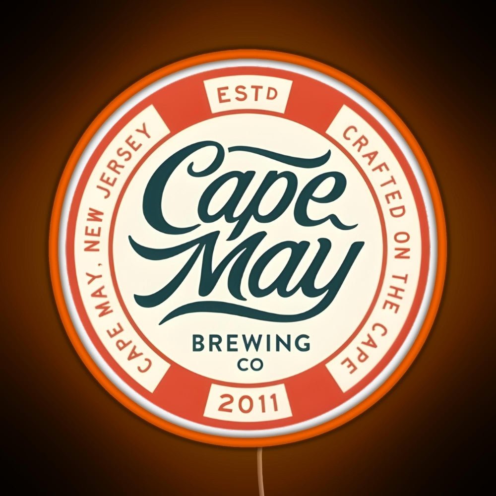 Cape May Brewing Co Rgb Led Neon Sign Pop Wall Art - Shineneon