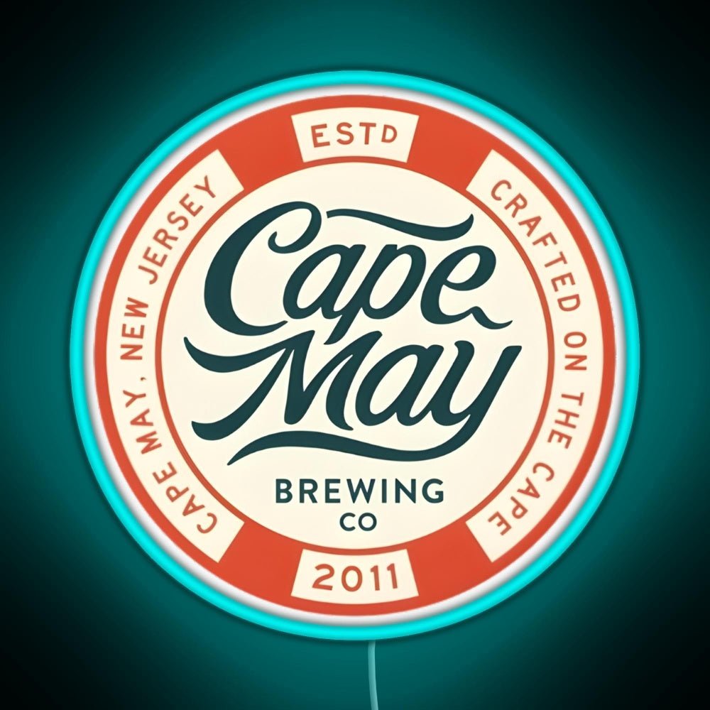 Cape May Brewing Co Rgb Led Neon Sign Pop Wall Art - Shineneon