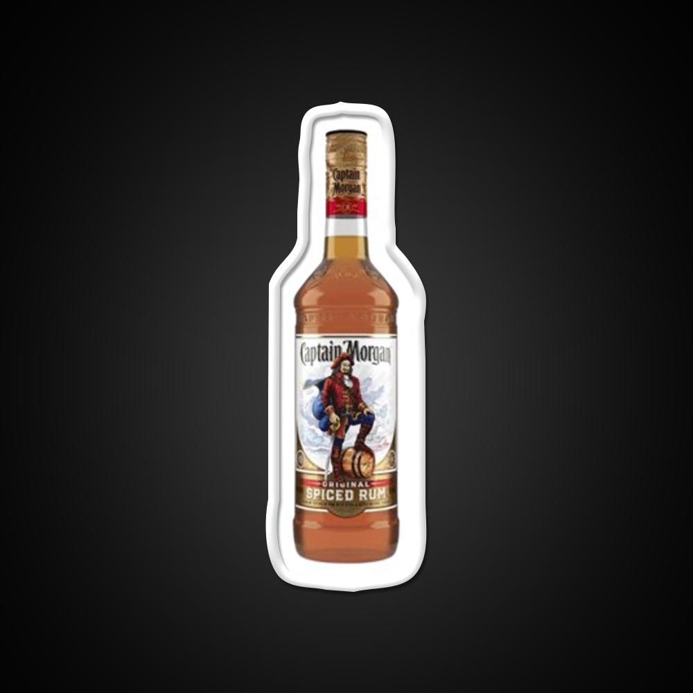 Captain Morgan Bottle Beer Bar Decor Led Neon Sign Rgb Color - LED neon sign view 11