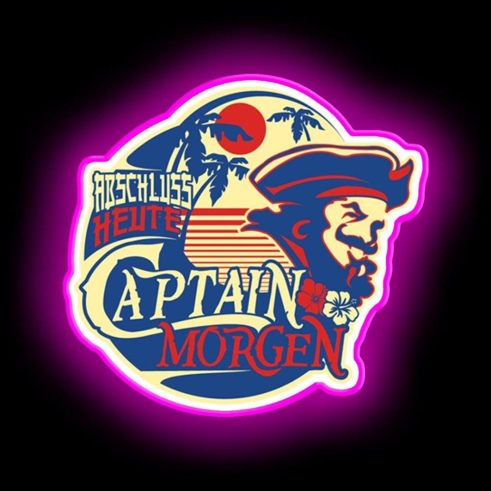 Captain Morgan Logo Neon Sign - Shineneon