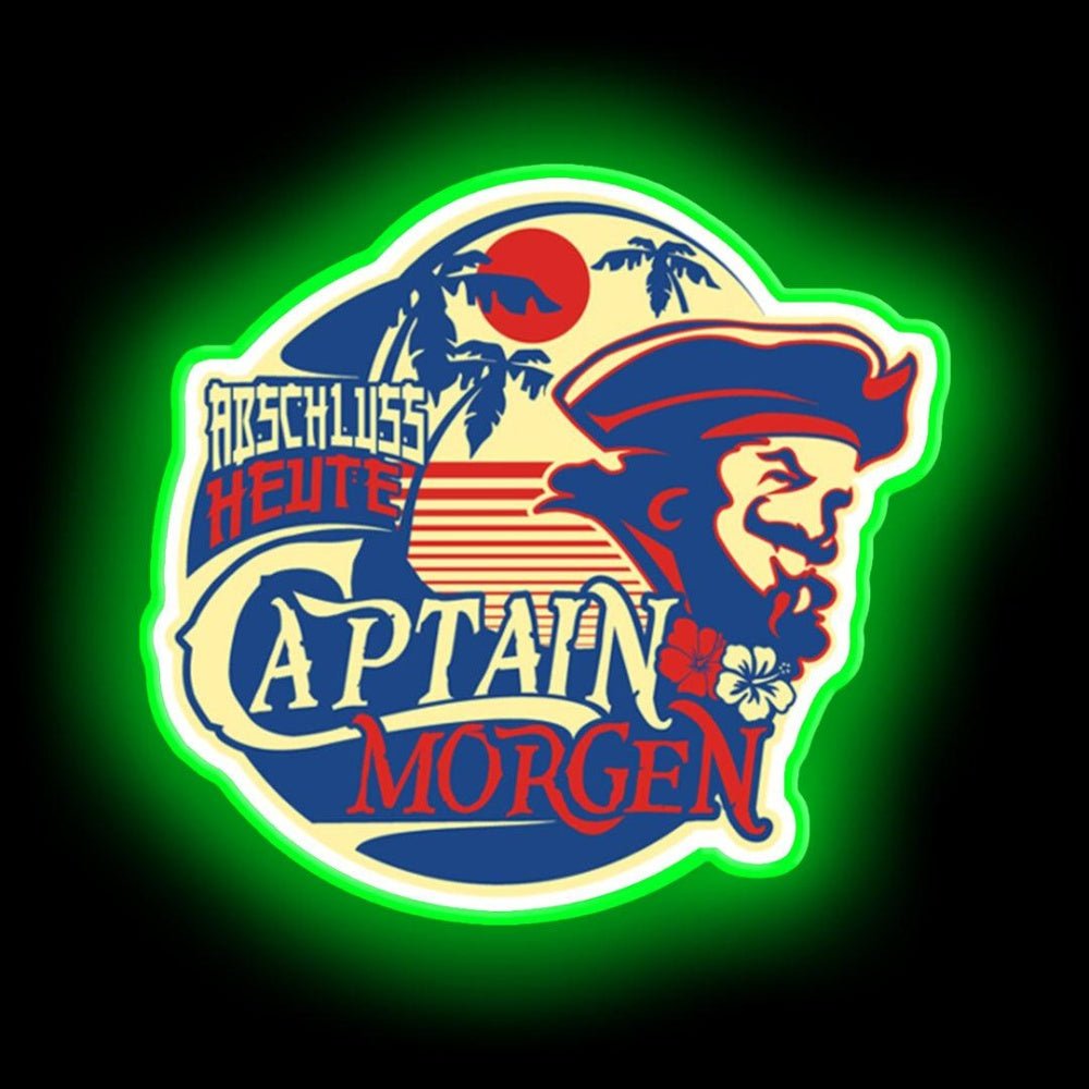 Captain Morgan Logo Neon Sign - Shineneon