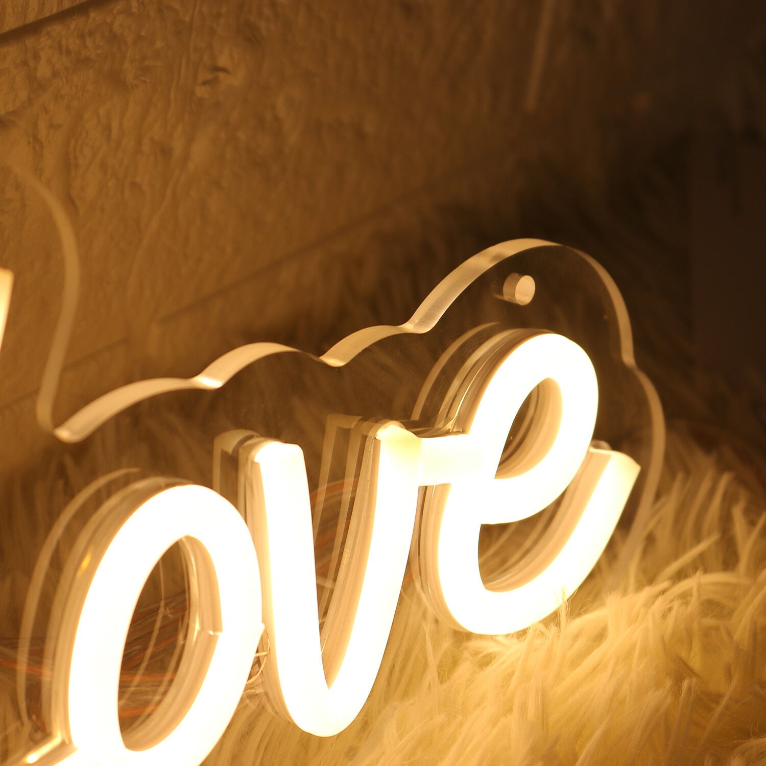 Capture The Love Yellow Led Neon Sign - Shineneon