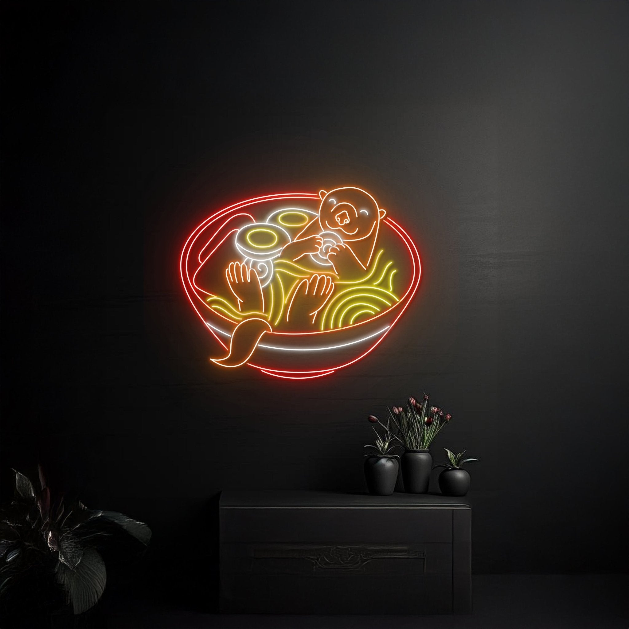 Capybara Ramen Neon Sign - Shineneon
