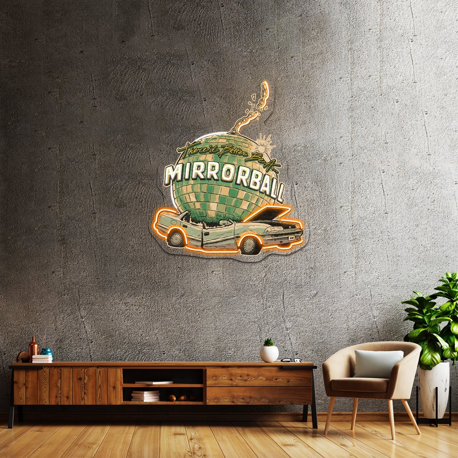 Car Comics Cutout Artwork Business Neon Sign - Shineneon