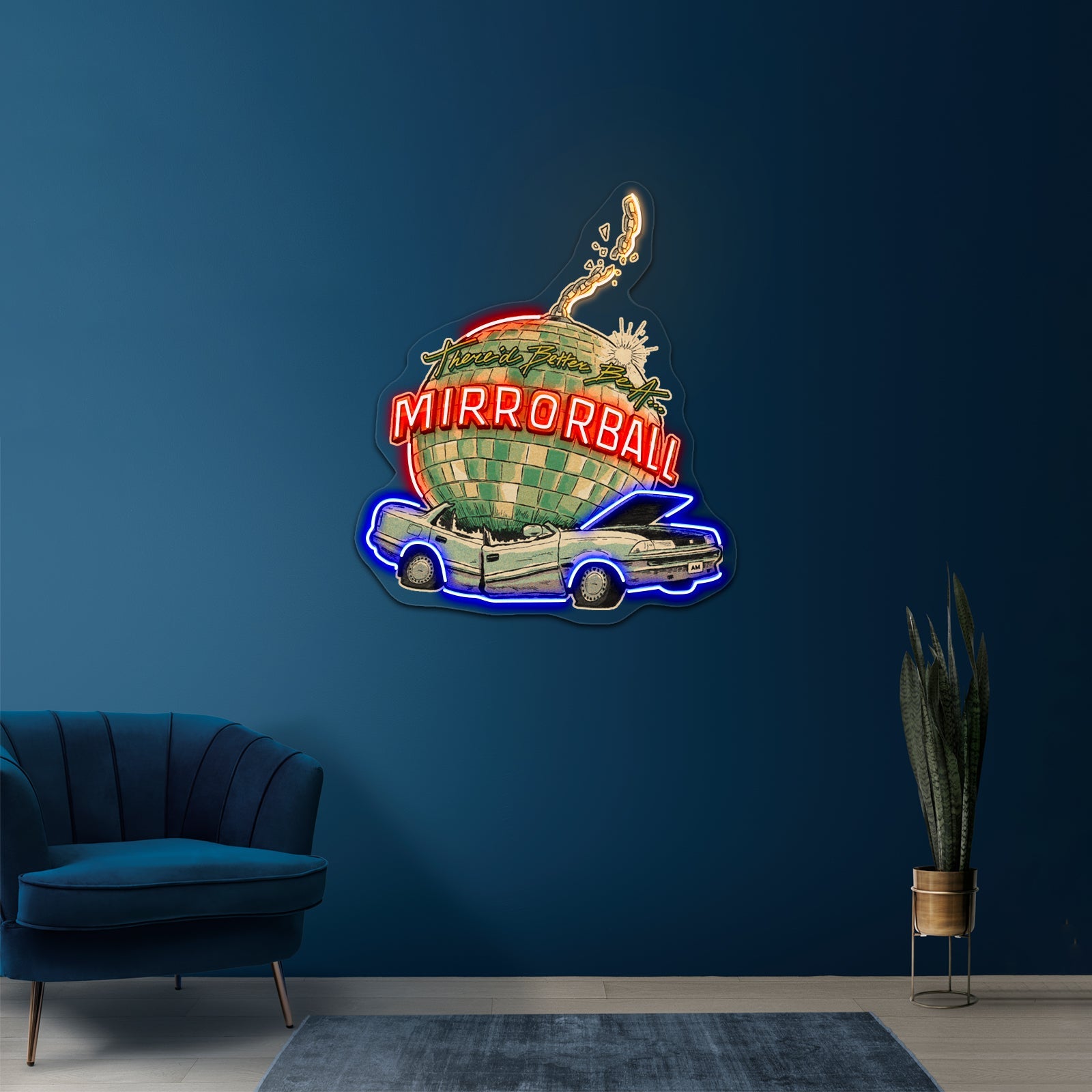 Car Comics Cutout Artwork Business Neon Sign - Shineneon