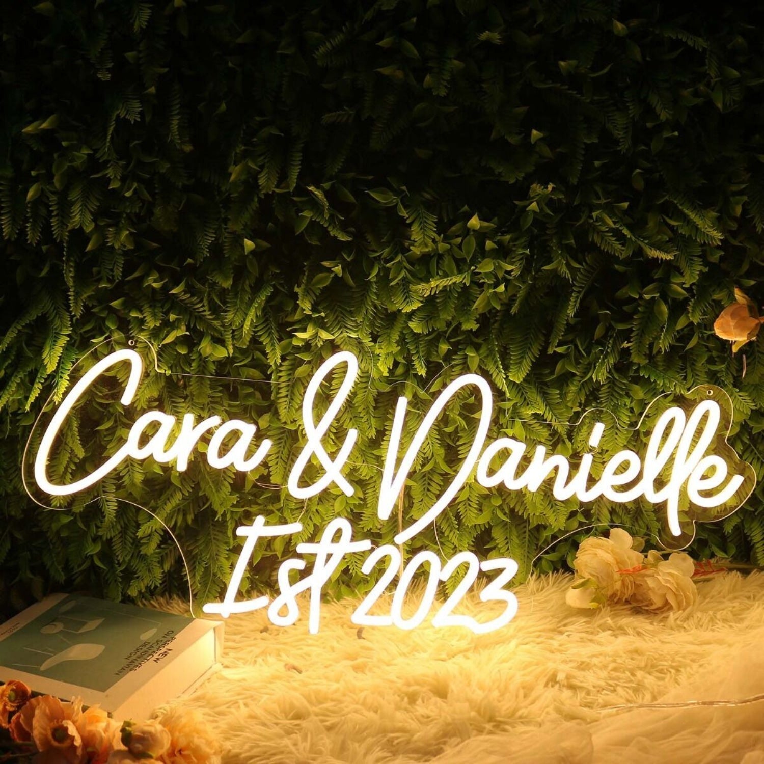 Cara And Danielle Est 2023 Yellow Led Neon Sign - Shineneon