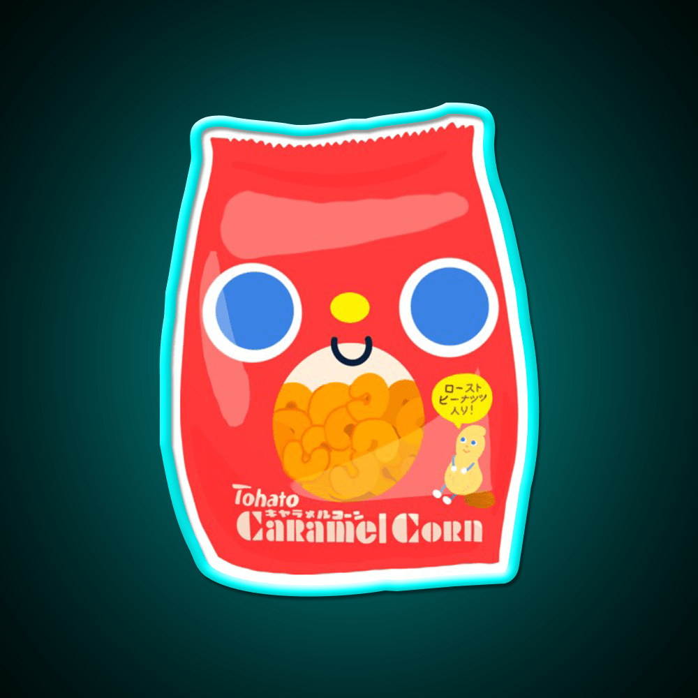 Caramel Corn Snack Food Led Neon Sign Rgb Color - Shineneon