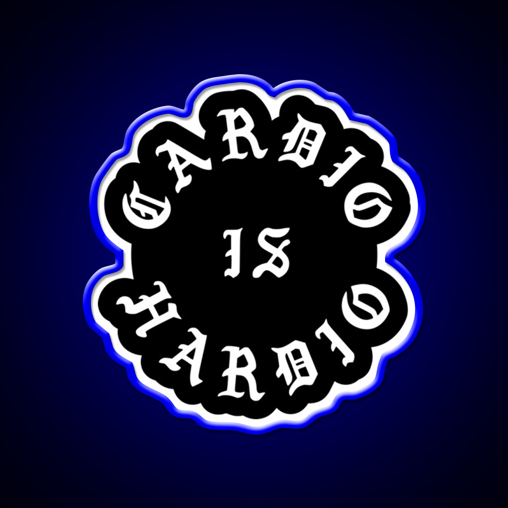 Cardio Is Hardio Gym Fitness Led Neon Sign Rgb Color - LED neon sign view 5