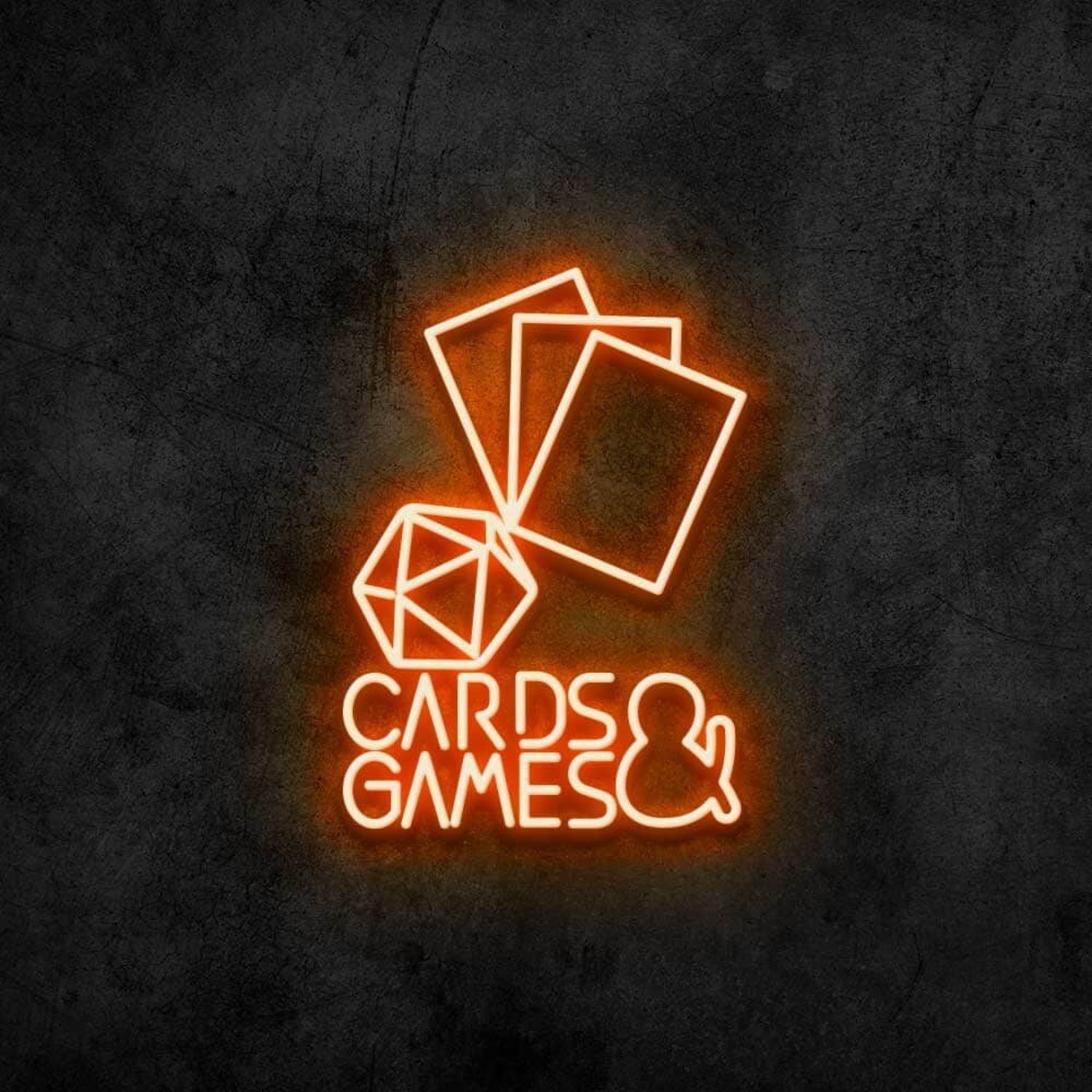 Cards And Games Led Neon Sign - Shineneon