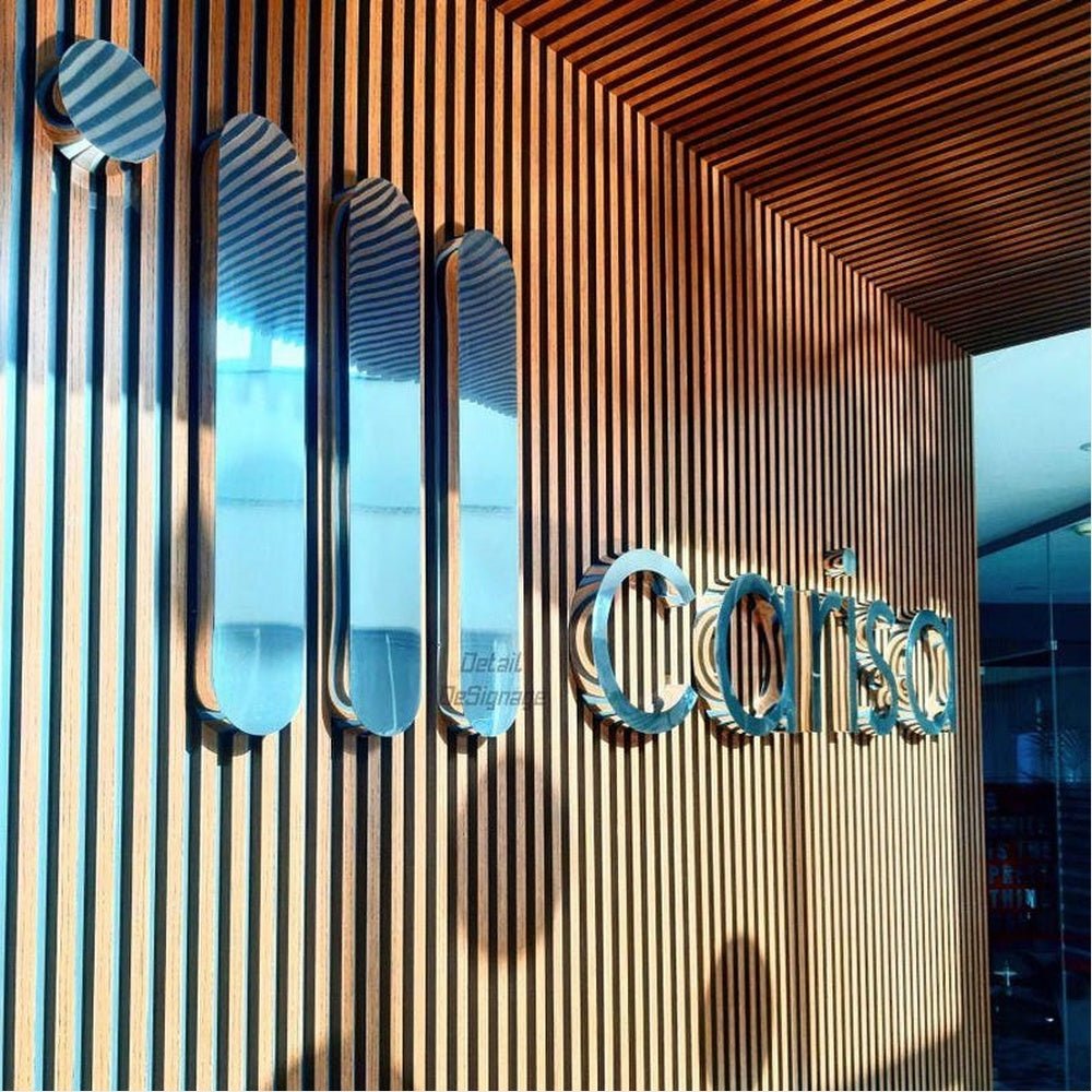 Carisa Big Logo 3D Backlit Channel Letters Led Light Sign - Shineneon