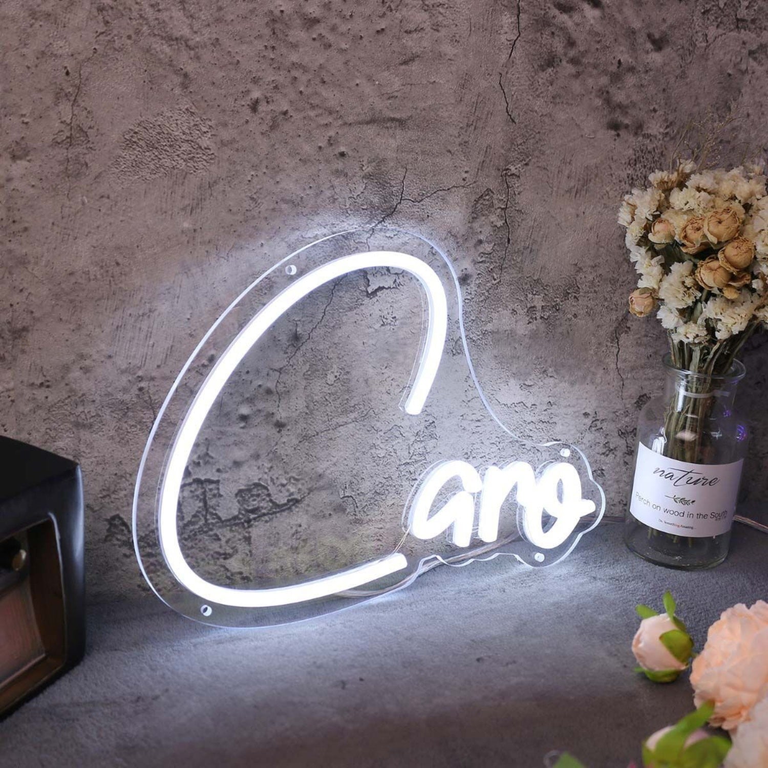 Caro White Led Neon Sign - Shineneon