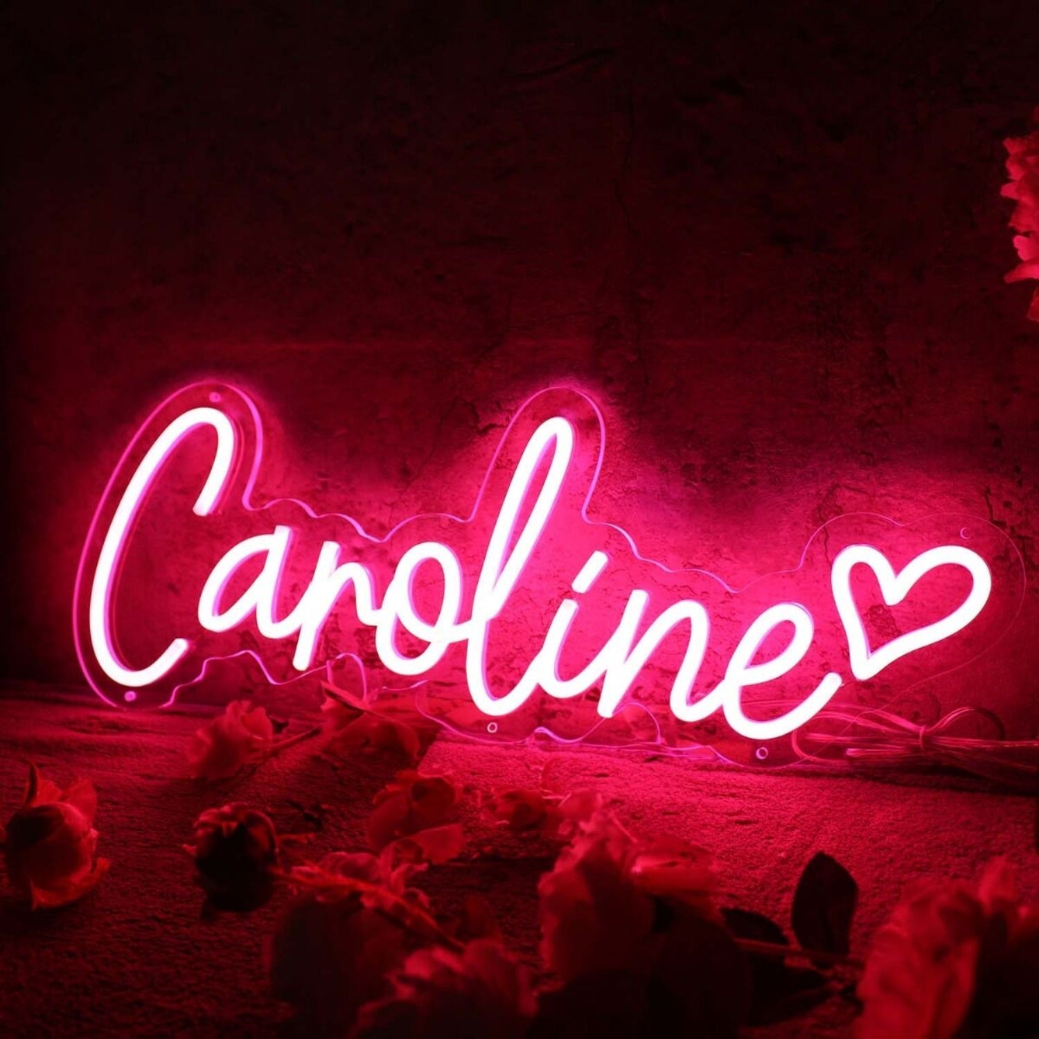 Caroline Red Led Neon Sign - Shineneon
