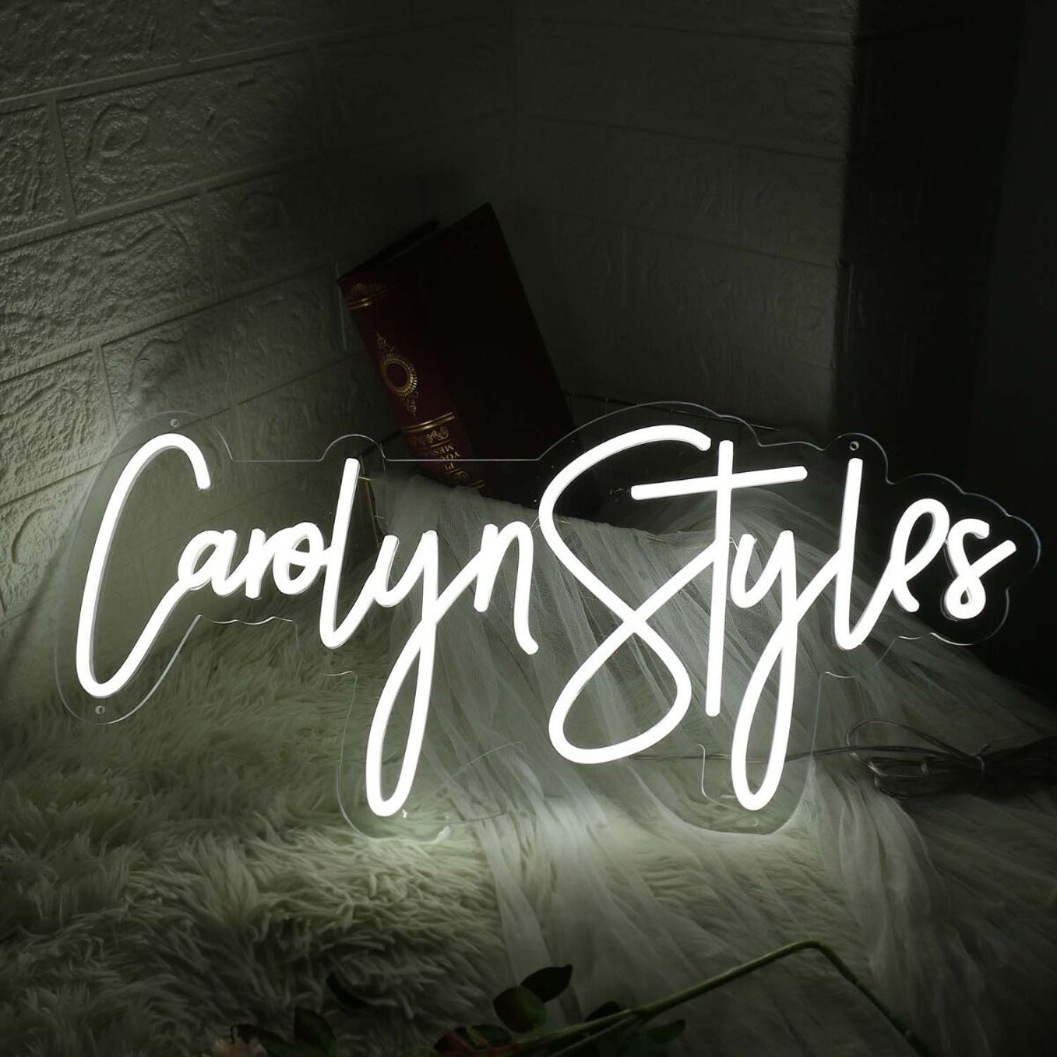 Carolyn Styles White Led Neon Sign - Shineneon